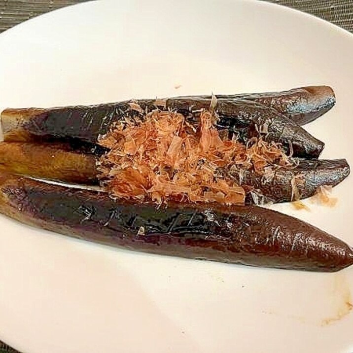 日本酒のおつまみに!長茄子の焼きびたし